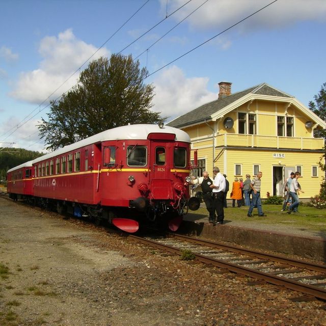Togstopp på Rise