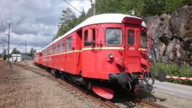 Togsettet BM86 er klar til kjøring.