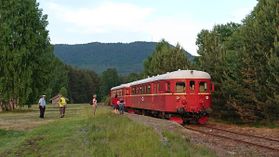 Avreise i en varm kveld.