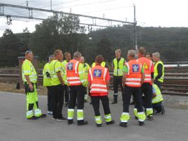 Arrangementet trengte mange i arbeid.