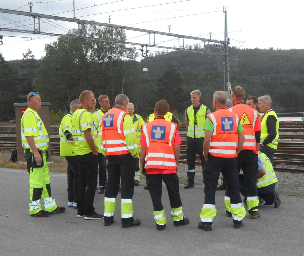 Arrangementet trengte mange i arbeid.
