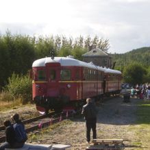 Toget tok en ekstra avgang fra Simonstad til Nelaug