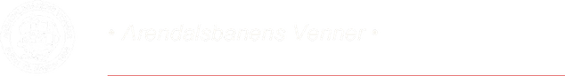 Logo, ARENDALSBANENS VENNER