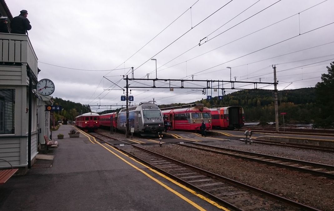 Nytt togmøte kl.15. Men denne gangen uten Baneservise.