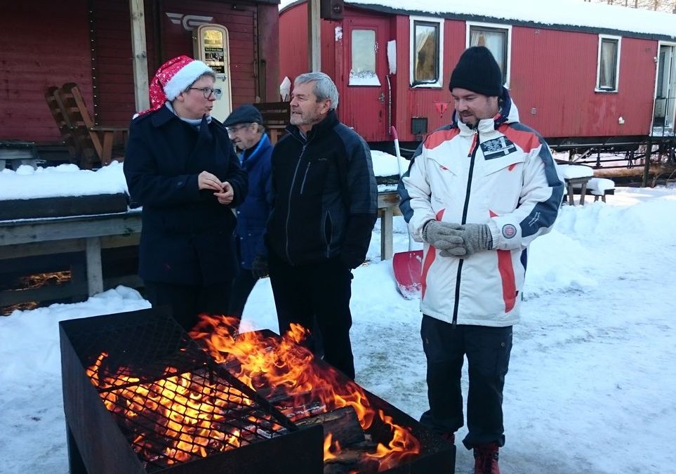 Litt varme er godt.