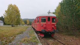 Togstopp på Simonstad stasjon.