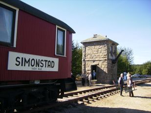 Simonstad med vanntårnet