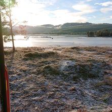 Et lite snødryss og sol.