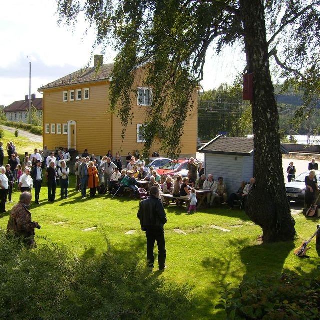 Stasjonsparken på Nelaug